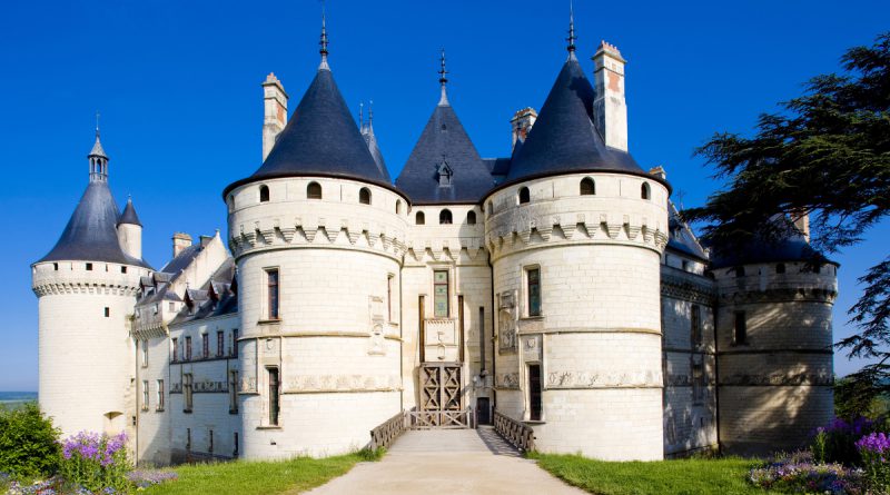 Замок Шомон-сюр-Луар во Франции
